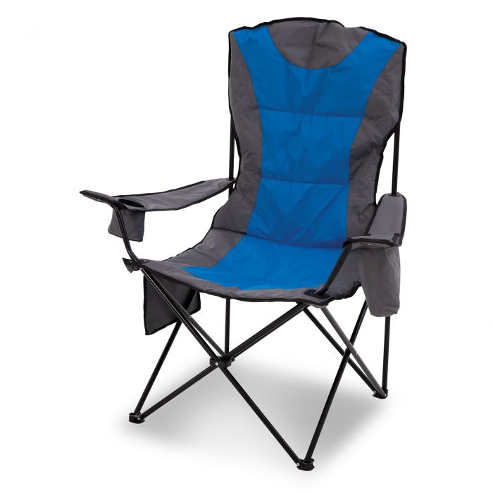 KAMPA DELUXE CAMP CHAIR BLUE/GREY – Kampa